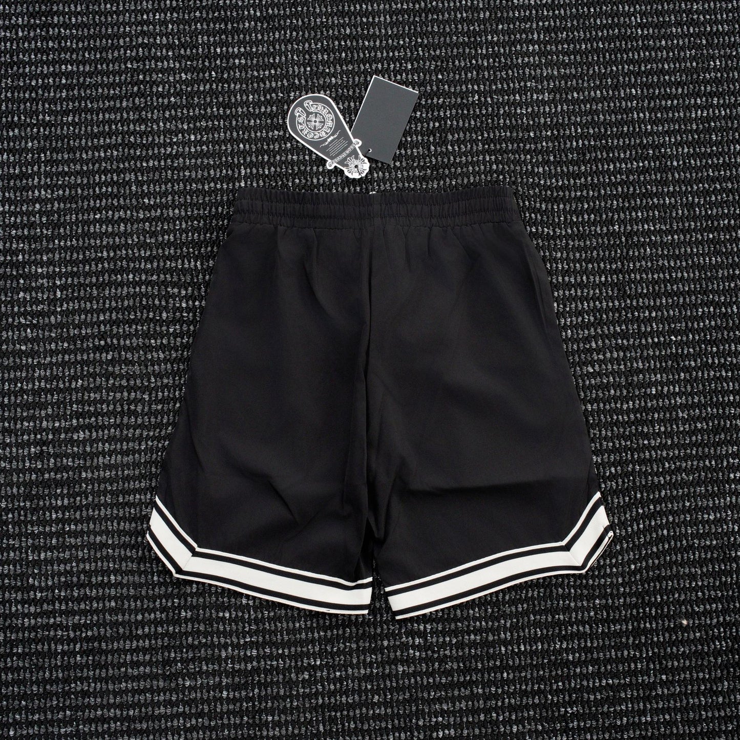 Chrome Hearts Cross Graphic Drawstring Shorts — back