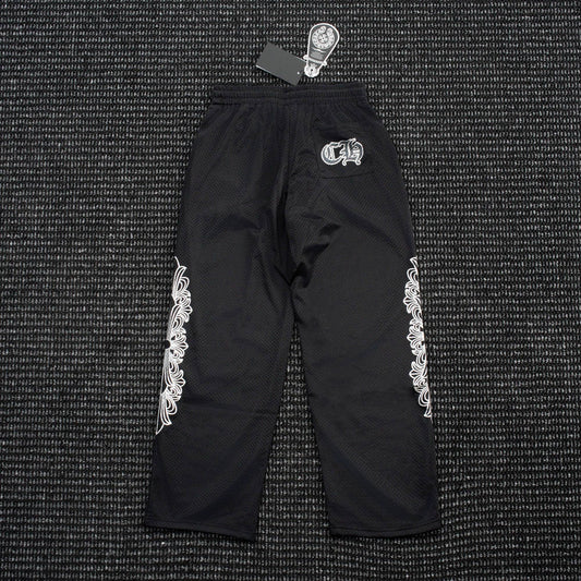 Chrome Hearts Sanskrit Cross Graphic Wide-Leg Pants — hero