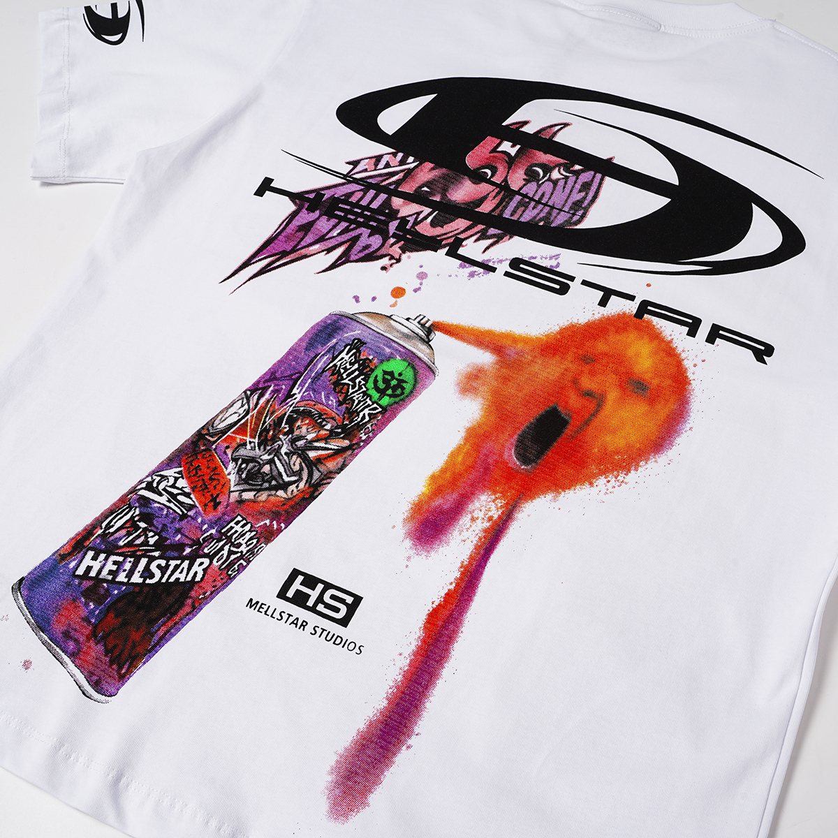 HELISTAR Spray Can Graphic Short-Sleeve T-Shirt — detail