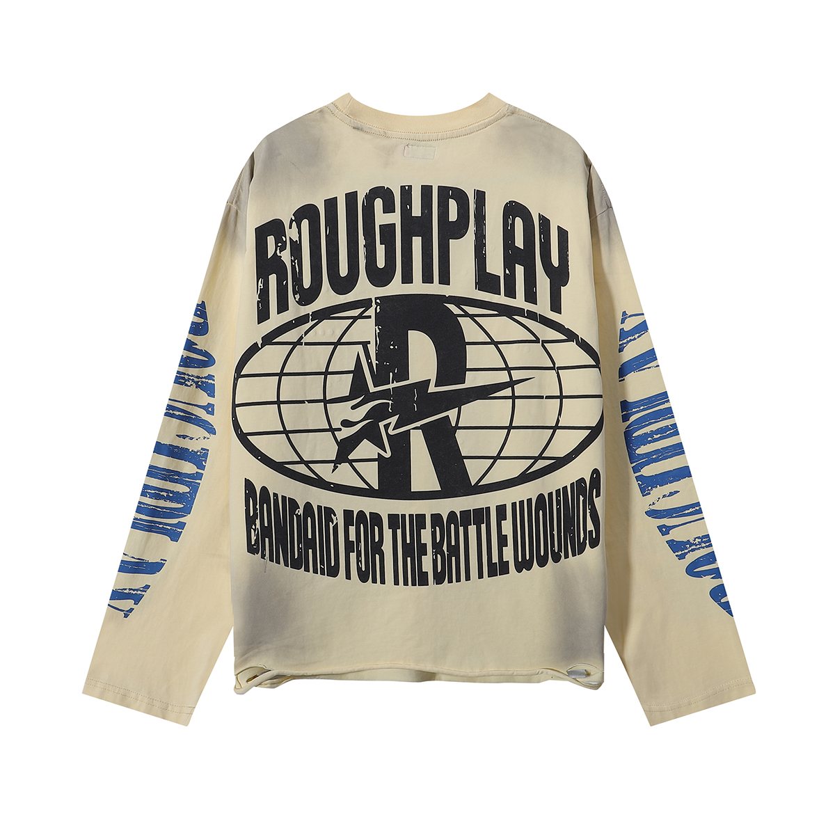 Rough Play SunShower Rhinestone Long-Sleeve T-Shirt — back