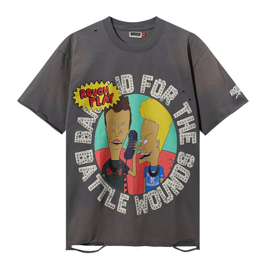 Rough Play Beavis and Butthead Van Graphic T-Shirt — hero