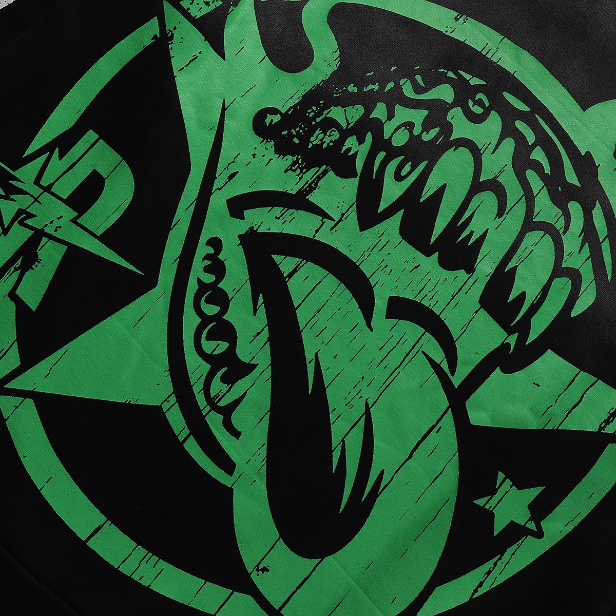 Rough Play In Car Skull Graphic Hoodie — detail