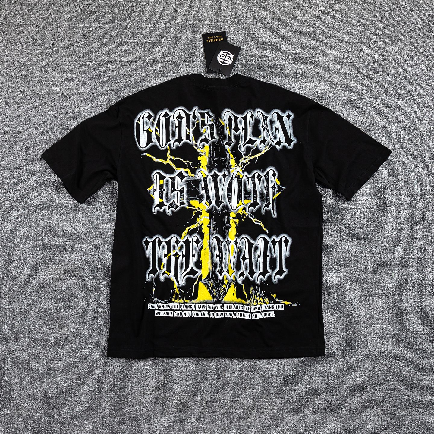 Glo Gang Bear Graphic Short-Sleeve T-Shirt — back