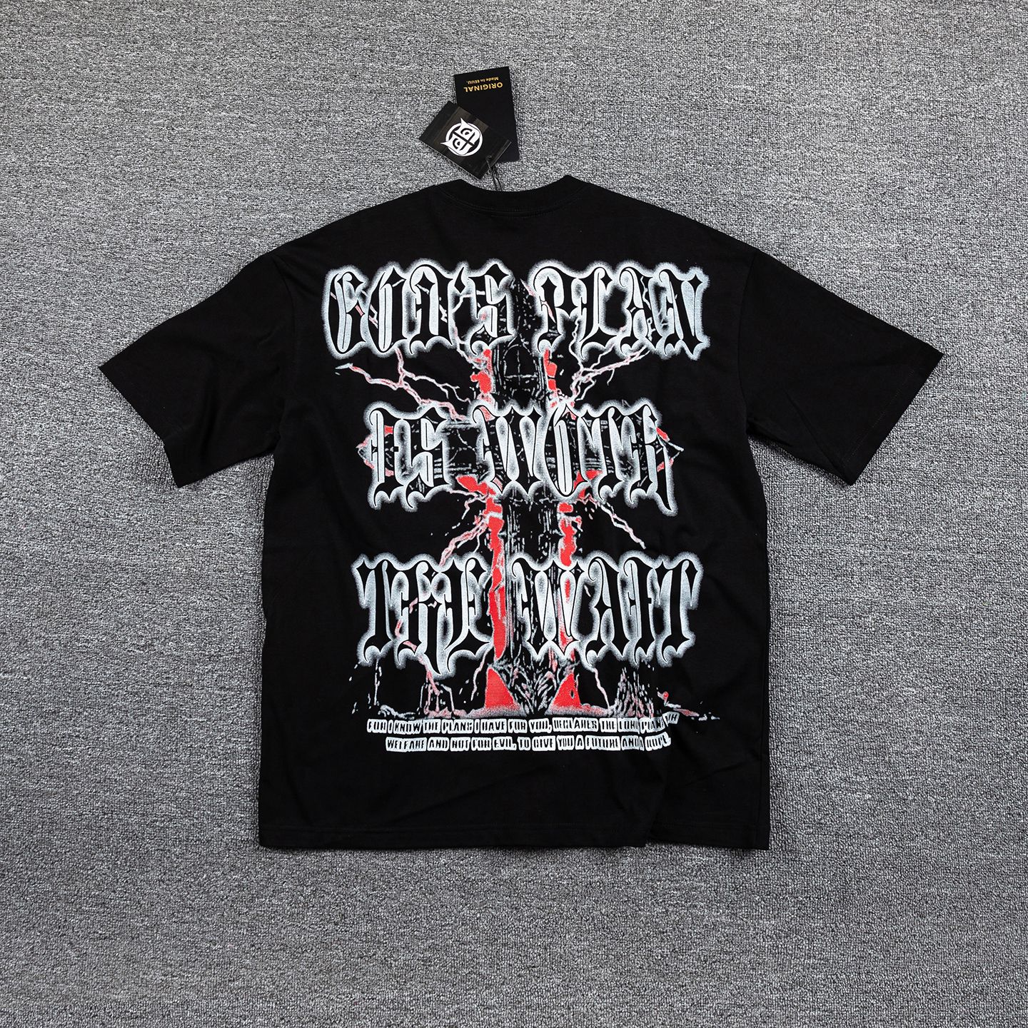 Glo Gang Bear Graphic Short-Sleeve T-Shirt — back