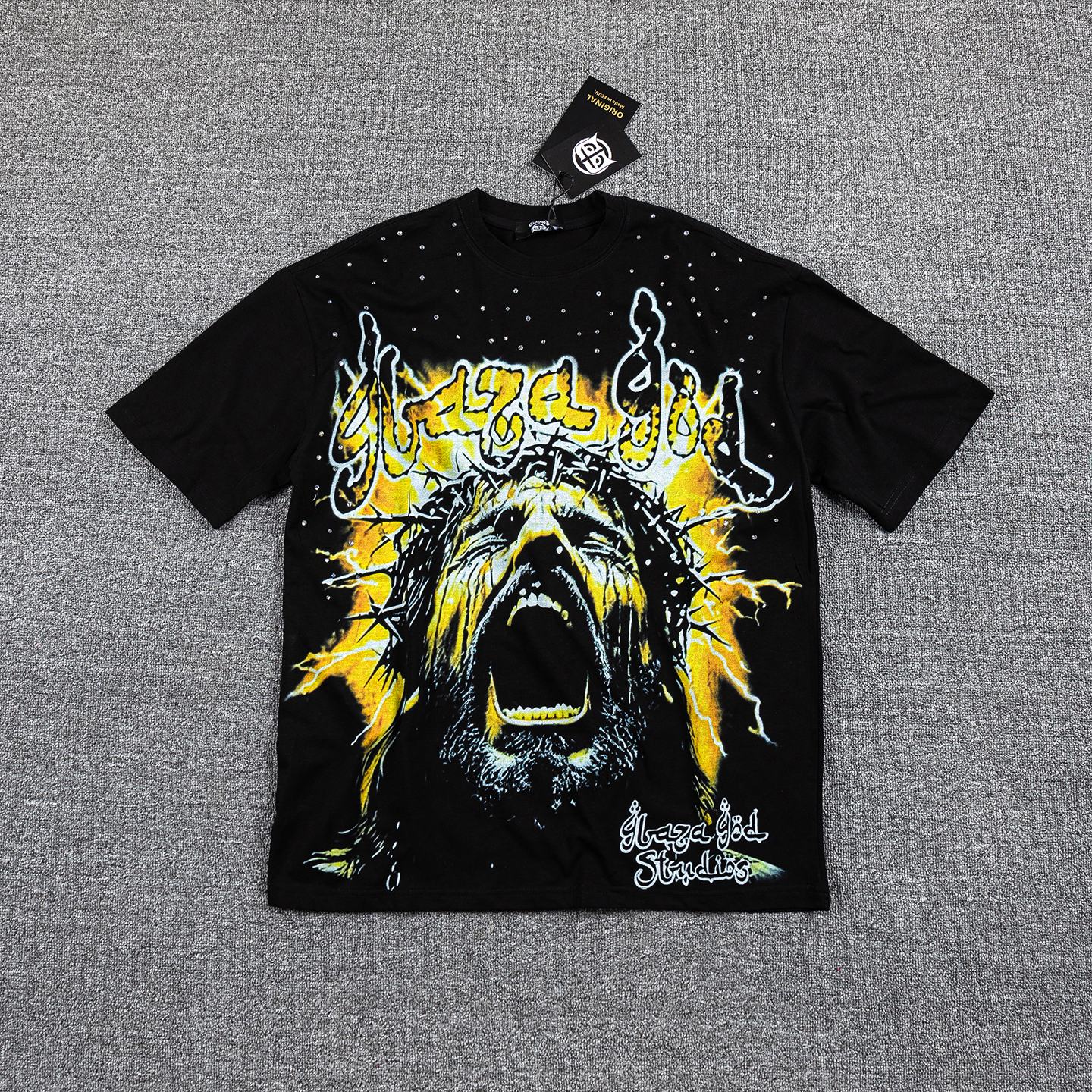Glo Gang Bear Graphic Short-Sleeve T-Shirt — front