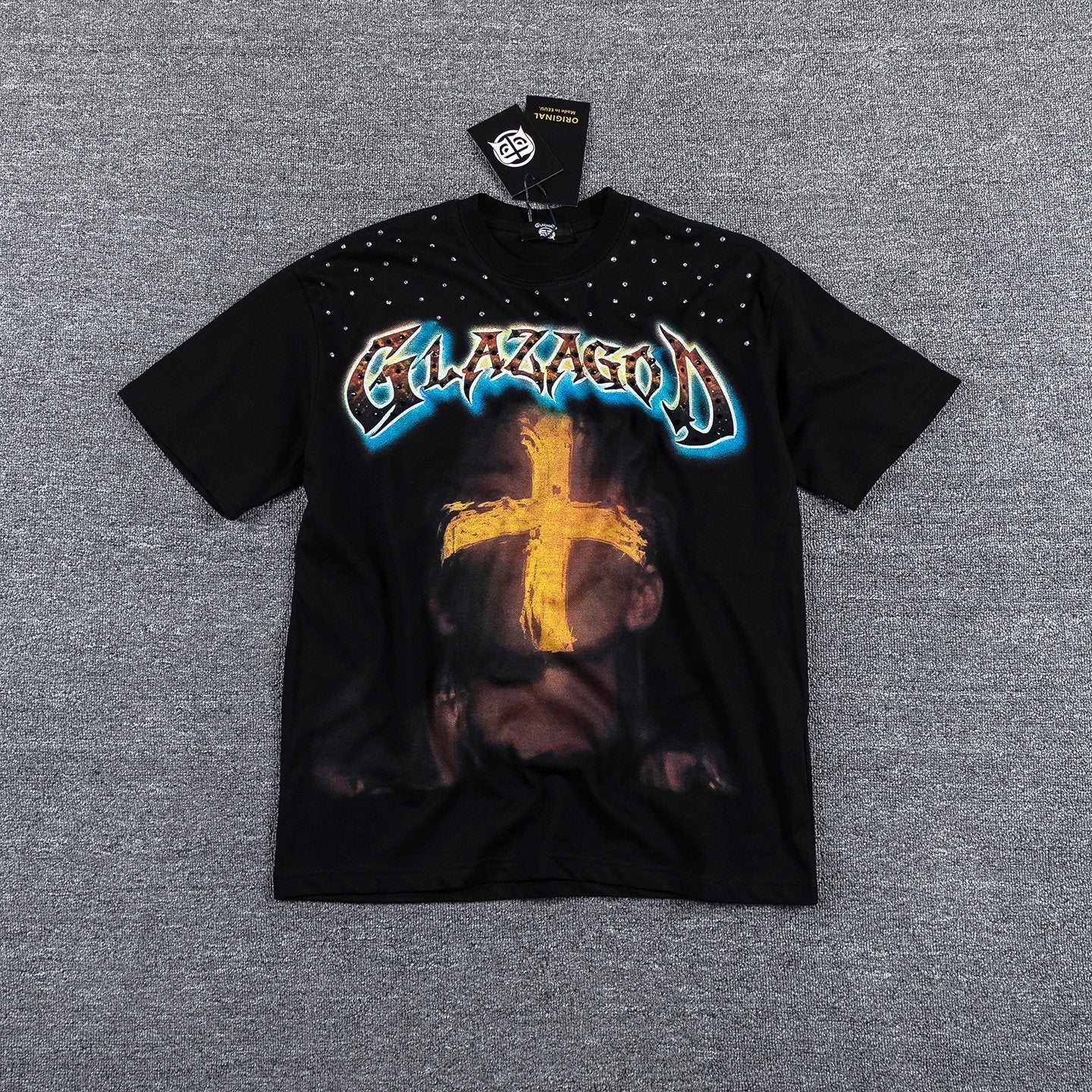 GLAZAGOD Blessed in the Vision Graphic T-Shirt — hero