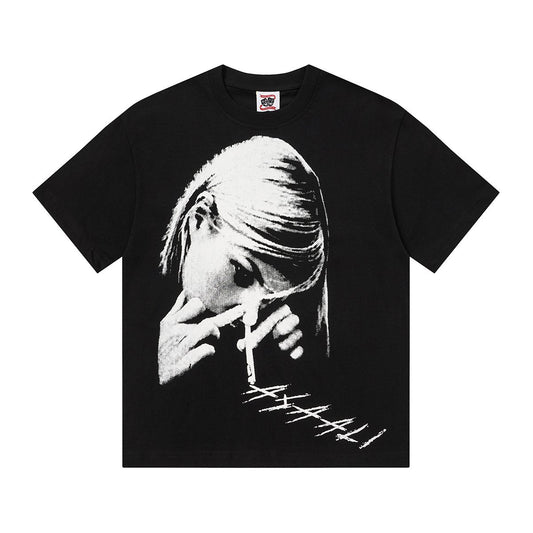 ASAALL Portrait Graphic T-Shirt — hero
