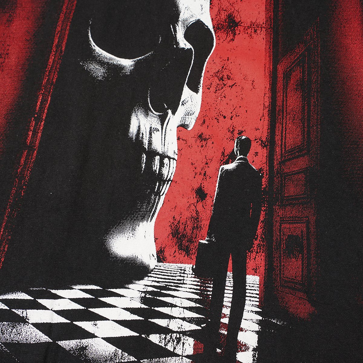 Godspeed Skull Graphic T-Shirt — detail