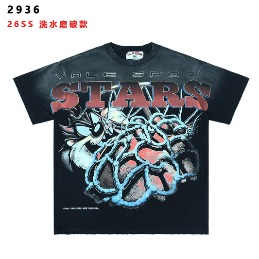 Valley Dreams Sports Stars Thorn Heart Graphic T-Shirt — hero