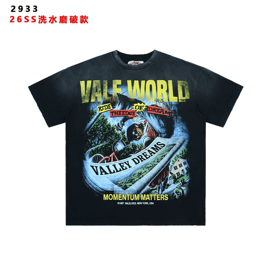 Valley Dreams Vale World Ride Graphic T-Shirt — hero