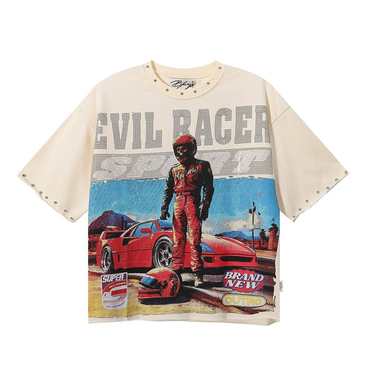 BKYS Revival Evil Racer Cropped Graphic T-Shirt — hero