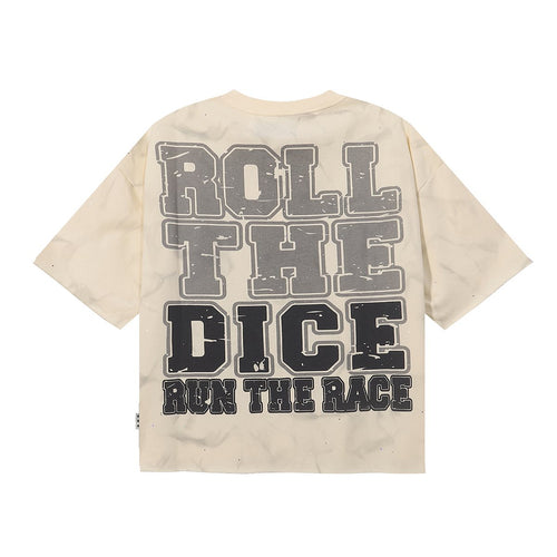 BKYS Revival Roll The Dice Car Graphic Cropped T-Shirt — back
