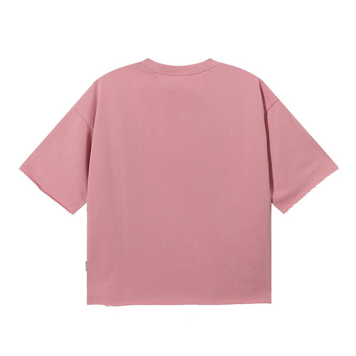 BKYS Revival Rhinestone Terry Cropped T-Shirt — back