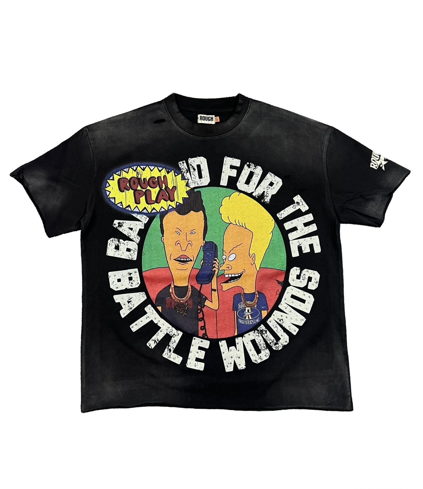 Rough Play Champion Graphic T-Shirt — front