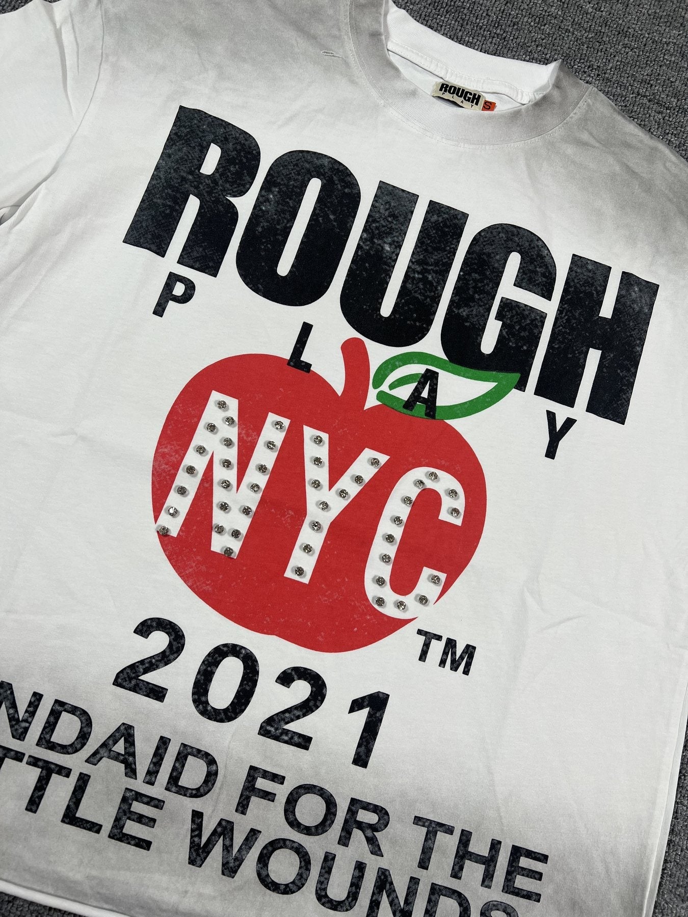 Rough Play NYC Graphic T-Shirt — detail