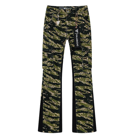 VALABASAS Olive Camo Cargo Pants — hero