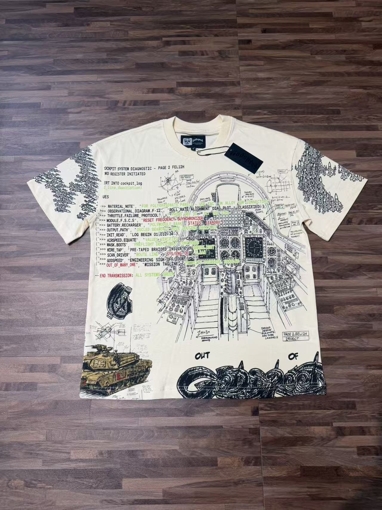 Godspeed Technical Mecha Graphic T-Shirt — front