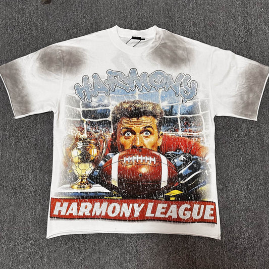 HARMONY Football Graphic T-Shirt — hero