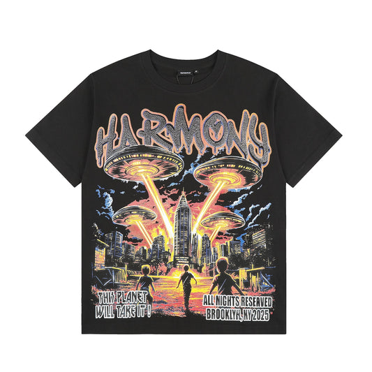 HARMONY UFO City Graphic T-Shirt — hero