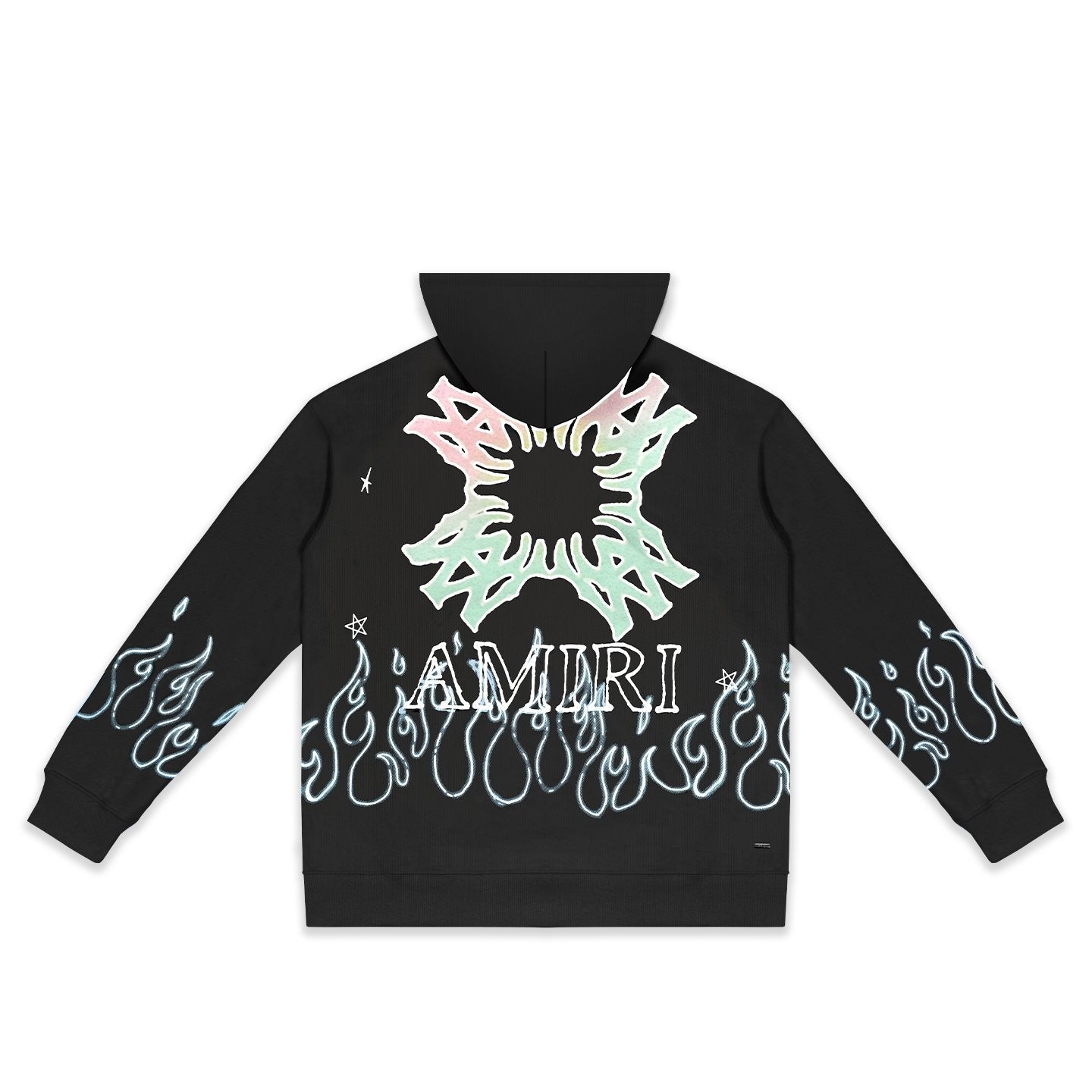AMIRI Flame Cross Graphic Hoodie — back