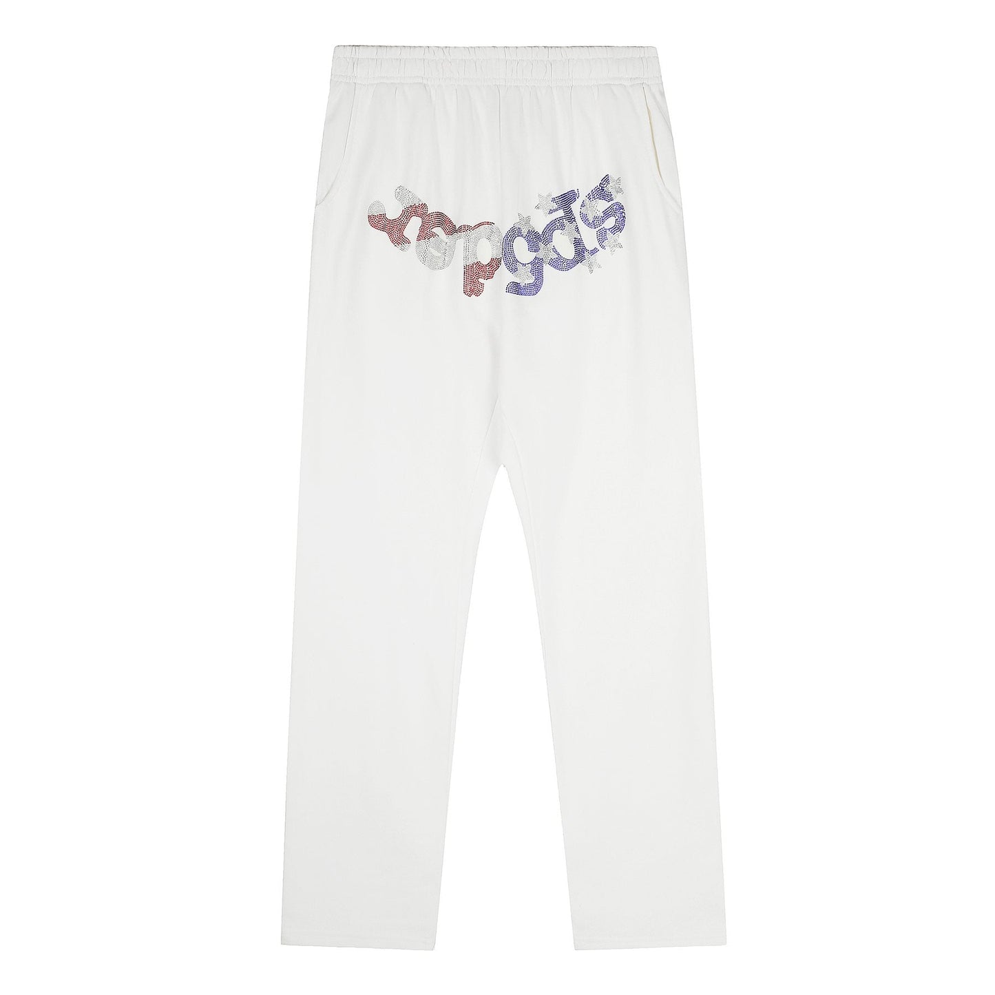 Sp5der Rhinestone Web Graphic Matching Set — front