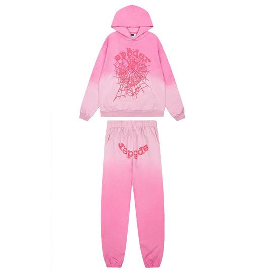Sp5der Spider Web Hoodie & Sweatpants Set — hero