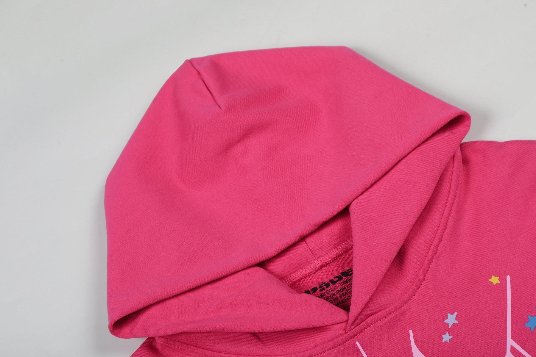 Sp5der Pink Spiderweb Graphic Matching Set — detail