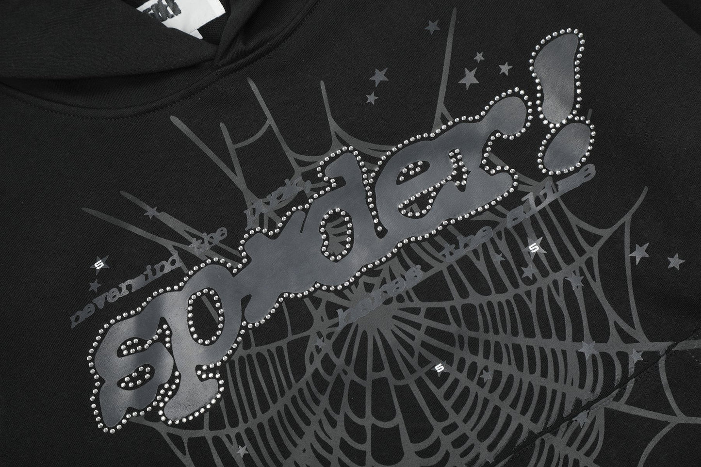Sp5der Black Spiderweb Graphic Matching Set — detail