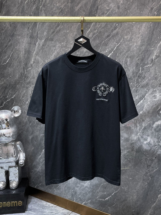 Chrome Hearts Cross & Horseshoe Embroidered Short-Sleeve T-Shirt — hero