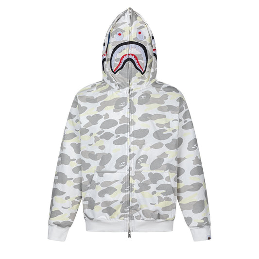 BAPE Shark Camo Full-Zip Hoodie — hero