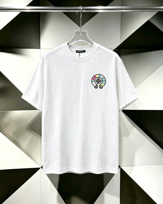 Chrome Hearts Horseshoe Cross Embroidered T-Shirt — hero