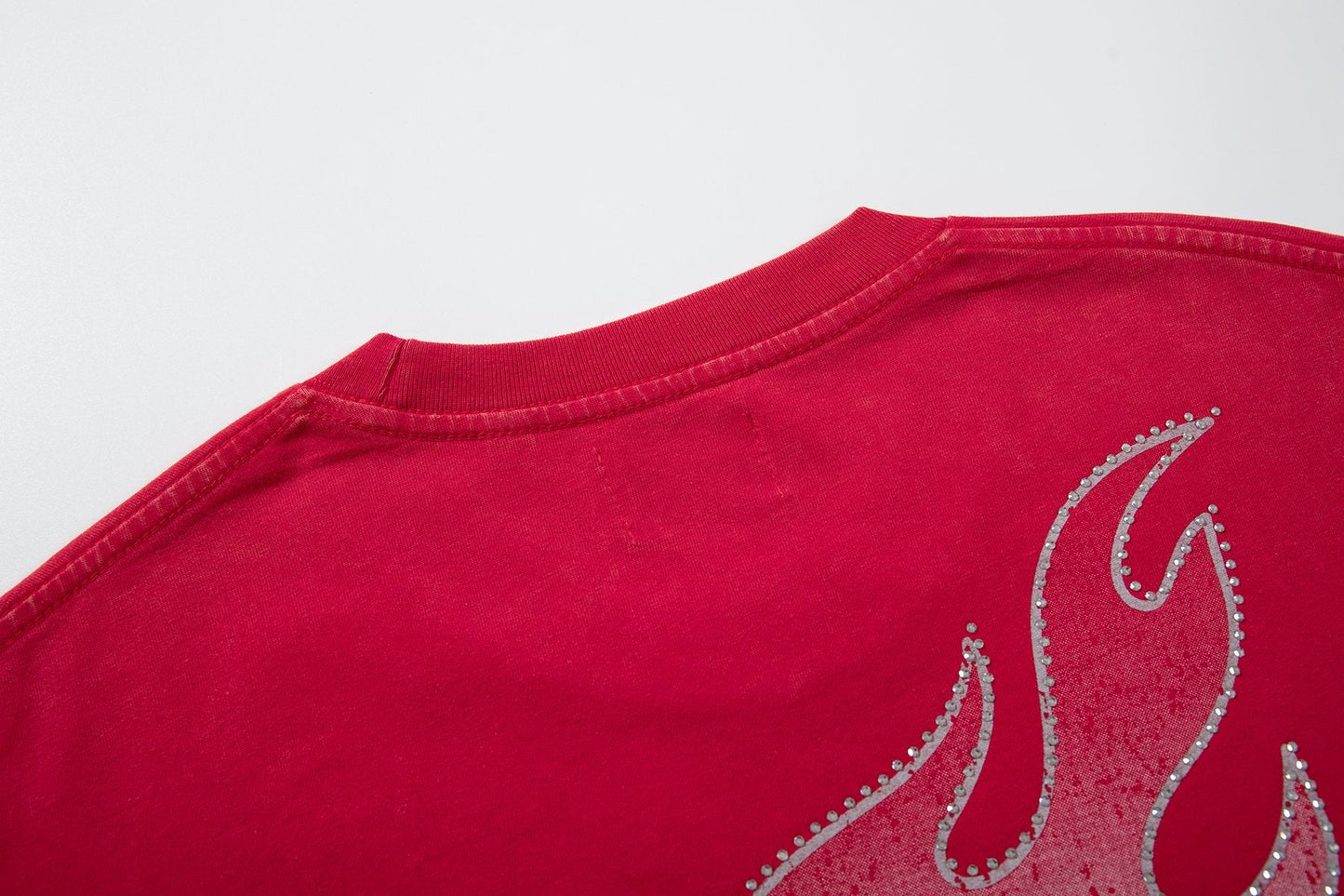 SUPPLY TEE Heaven Angel Flame Graphic T-Shirt — detail