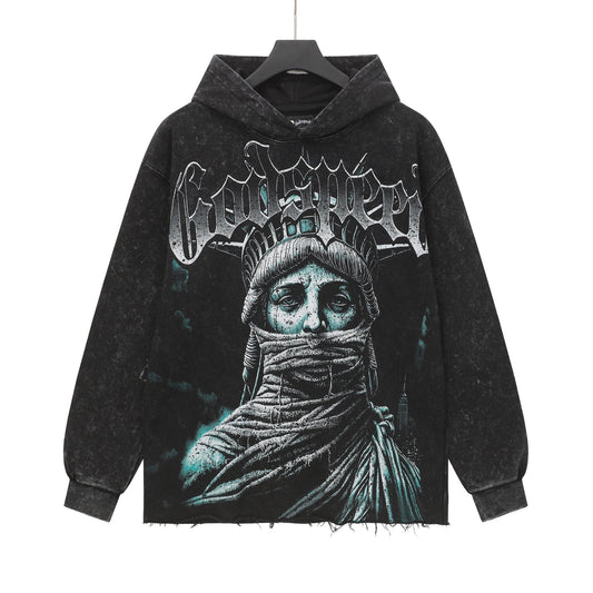 Godspeed Statue of Liberty Graphic Hoodie — hero