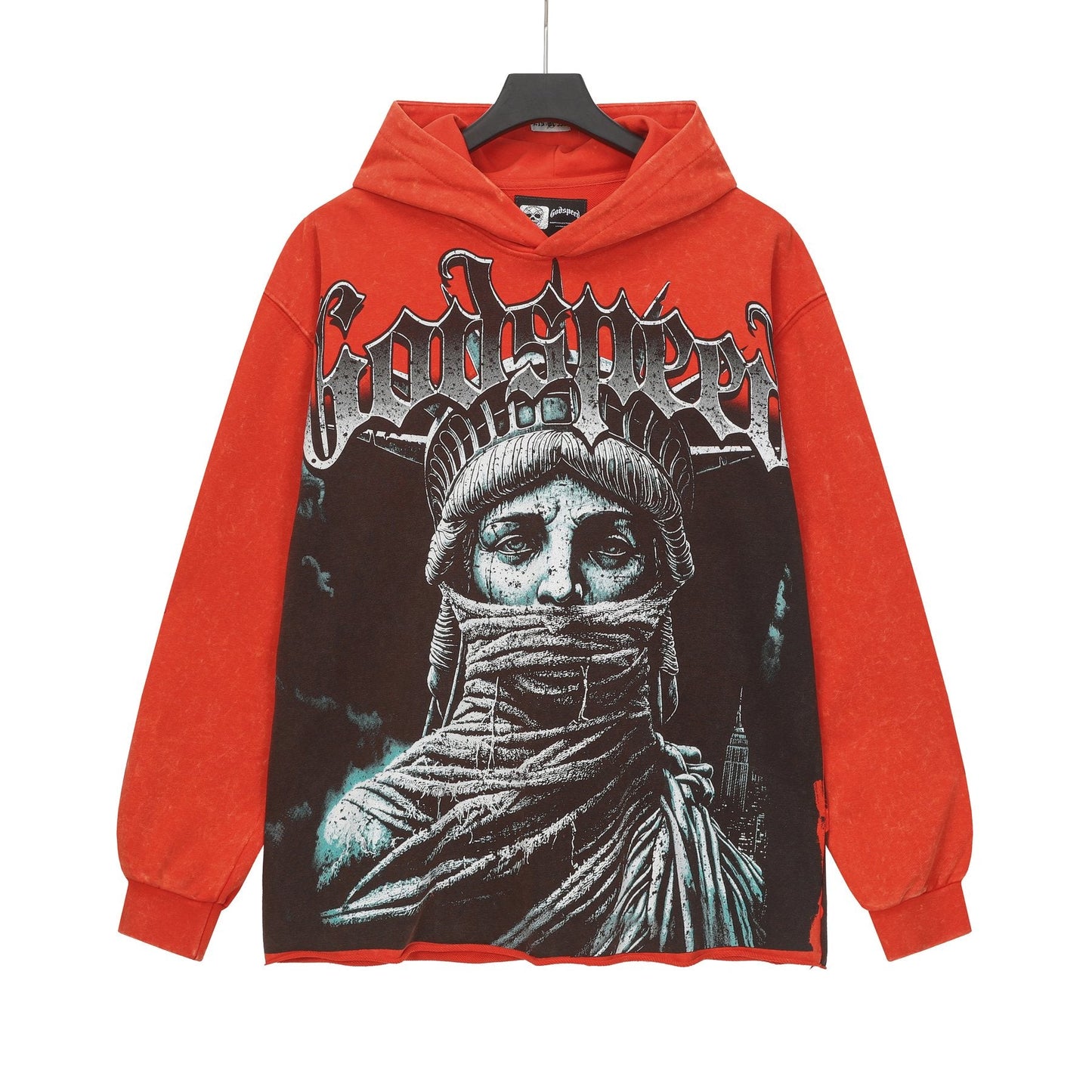 Godspeed Statue of Liberty Graphic Hoodie — hero
