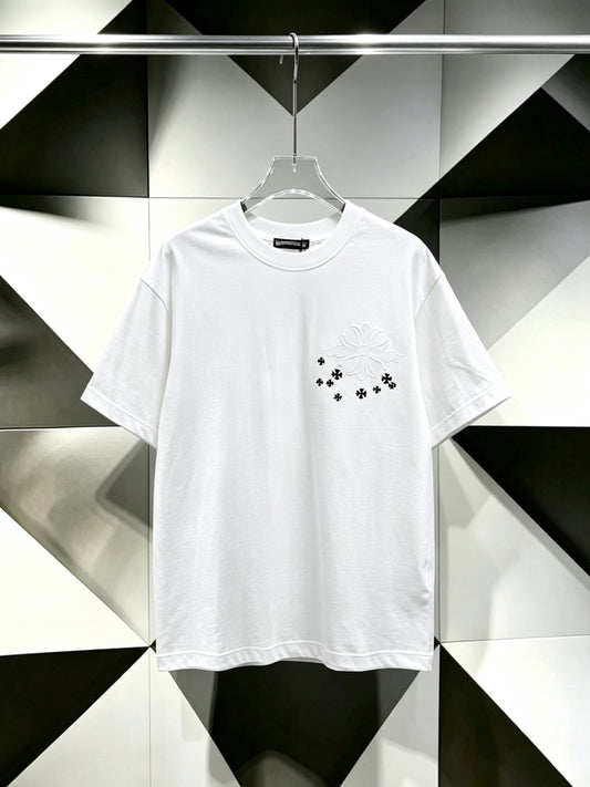 Chrome Hearts Cross and Star Graphic T-Shirt — hero