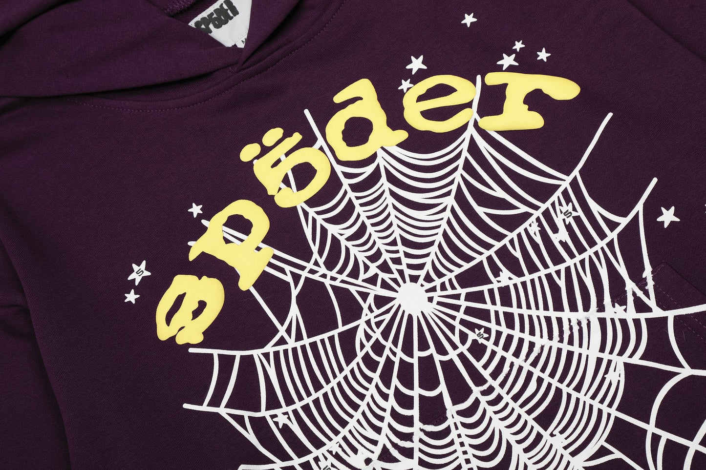 Sp5der Spiderweb Graphic Hoodie & Sweatpants Set — detail
