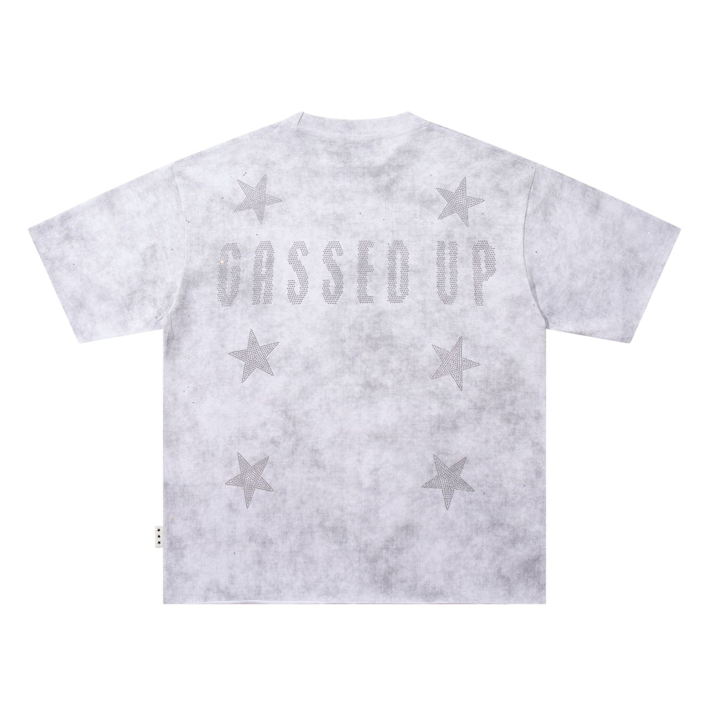 BKYS Revival Gassed Rhinestone Graphic T-Shirt — back