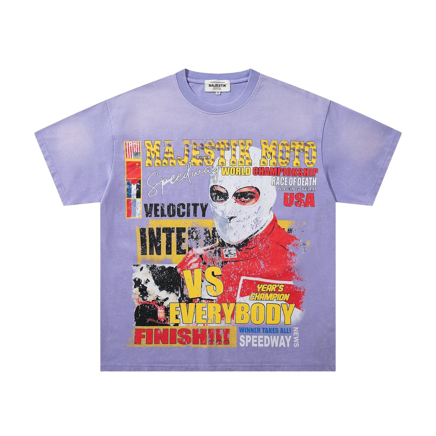MAJESTIK Racing Moto Graphic T-Shirt — hero