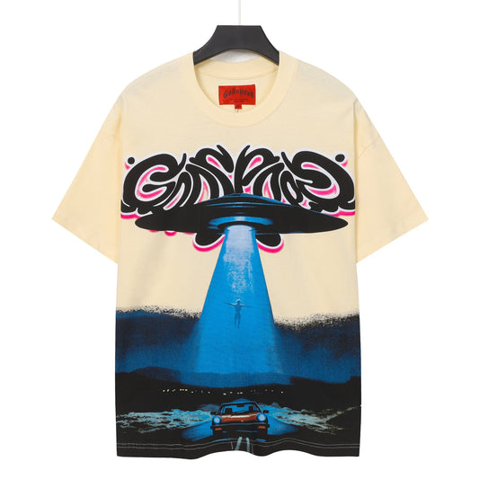Godspeed UFO Car Graphic Short-Sleeve T-Shirt — hero