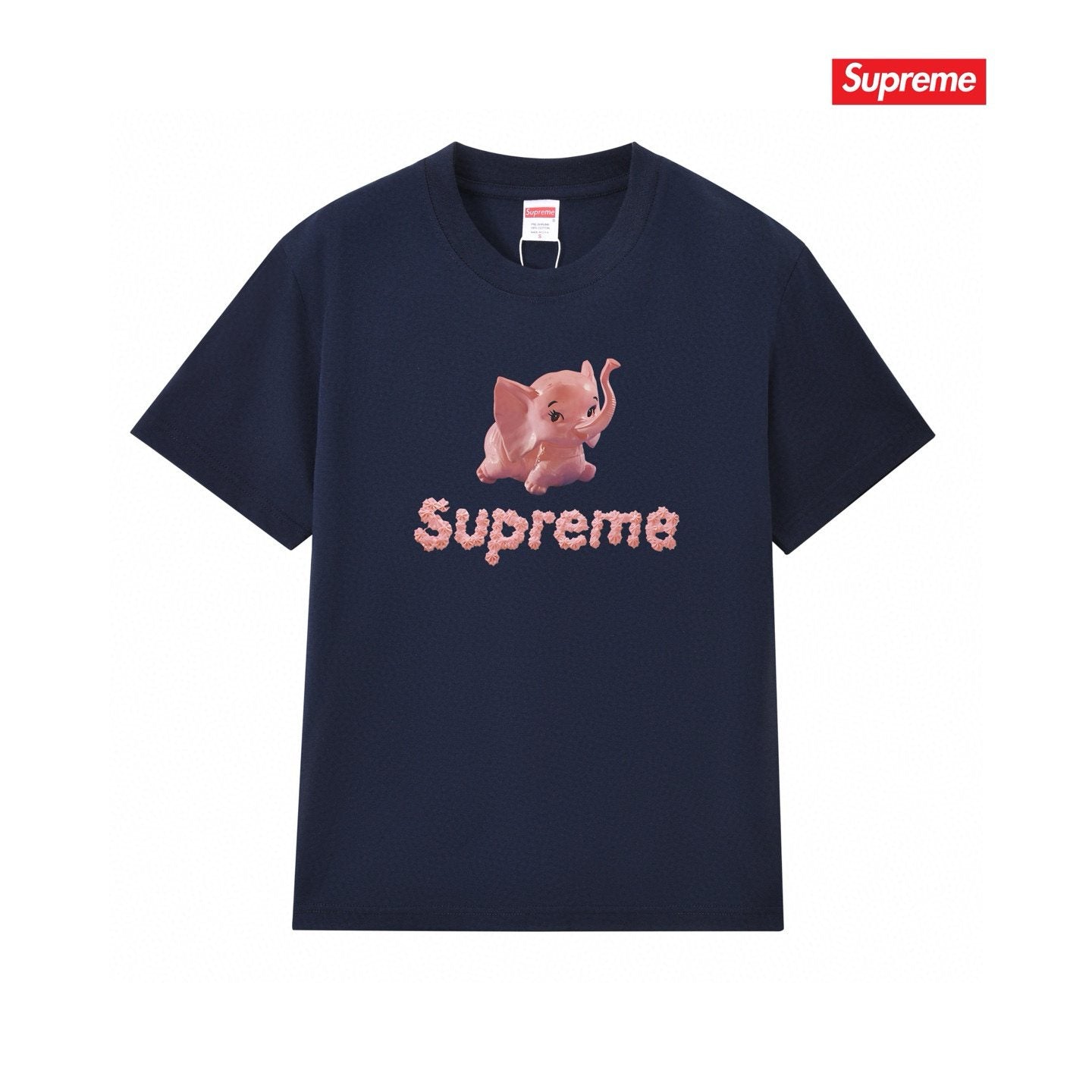 Supreme Elephant Graphic T-Shirt — front