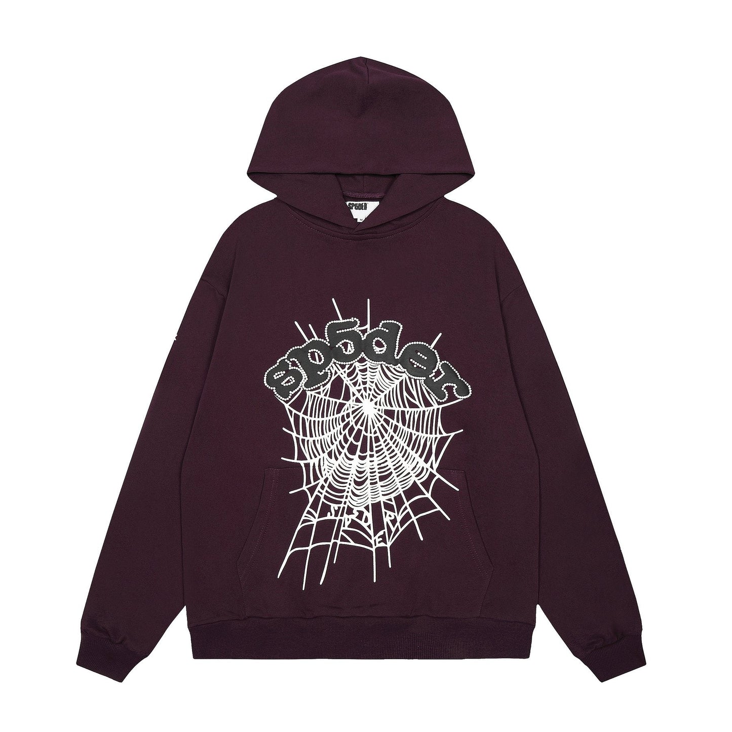 Sp5der Spiderweb Graphic Pullover Hoodie — hero