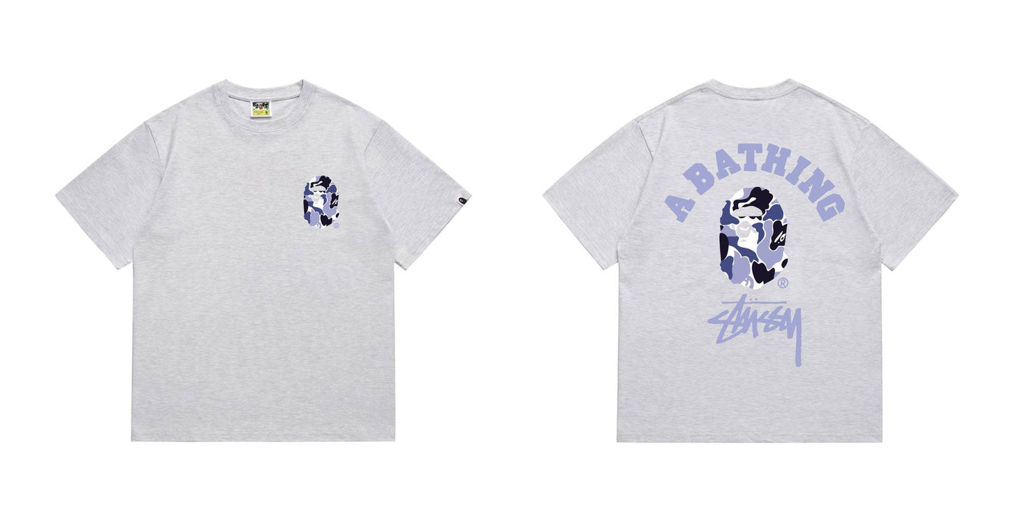 BAPE Ape-Head Back Graphic T-Shirt — front