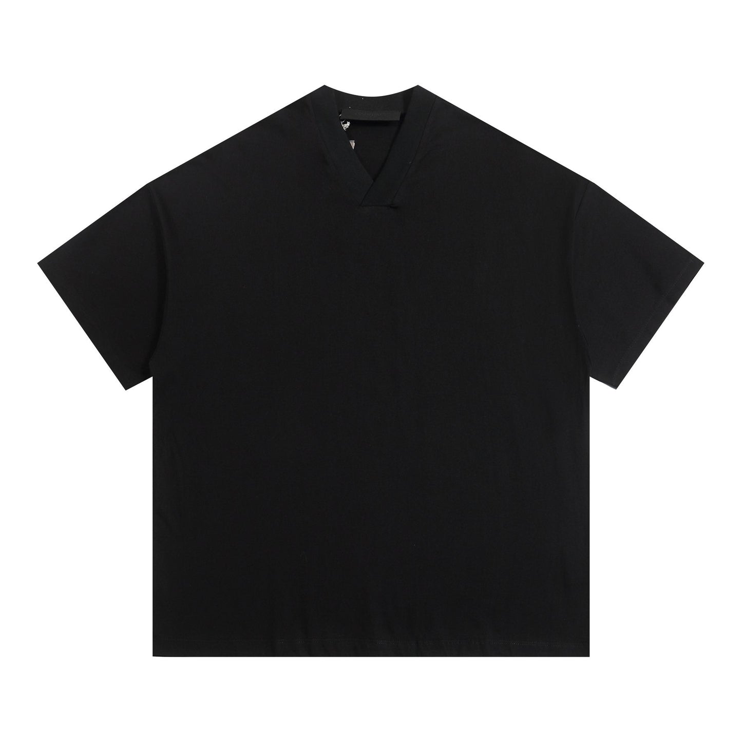ESSENTIALS V-Notch Back Wordmark T-Shirt — front