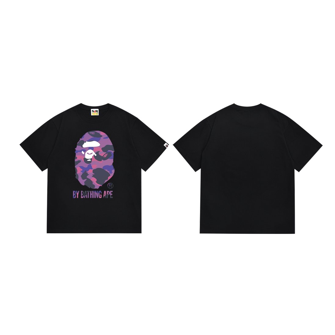 BAPE Camo Ape-Head Graphic T-Shirt — front