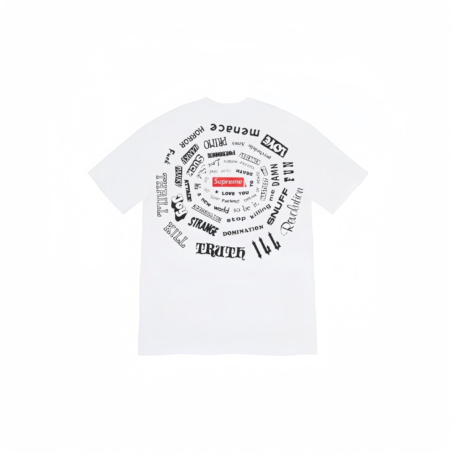 Supreme Spiral Graphic T-Shirt — hero