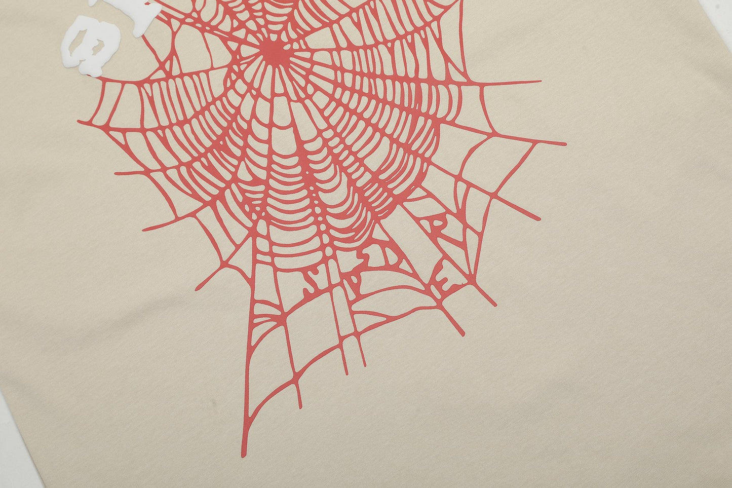 Sp5der Spiderweb Graphic T-Shirt — detail