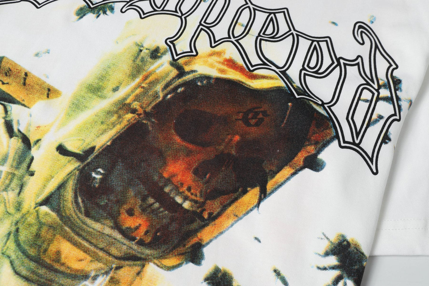 Godspeed Out of Many, One Graphic T-Shirt — detail
