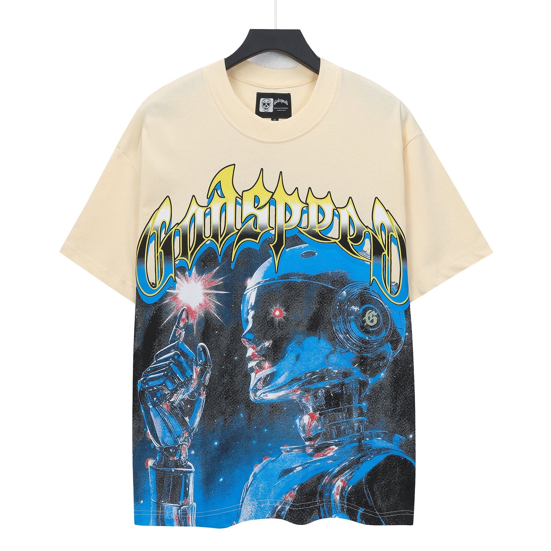 Godspeed Robot Graphic Short-Sleeve T-Shirt — hero