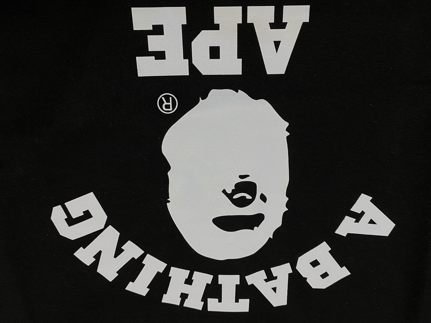 BAPE Ape Head Arch Graphic T-Shirt — detail