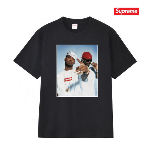 Supreme Two-Person Photo Graphic T-Shirt — hero